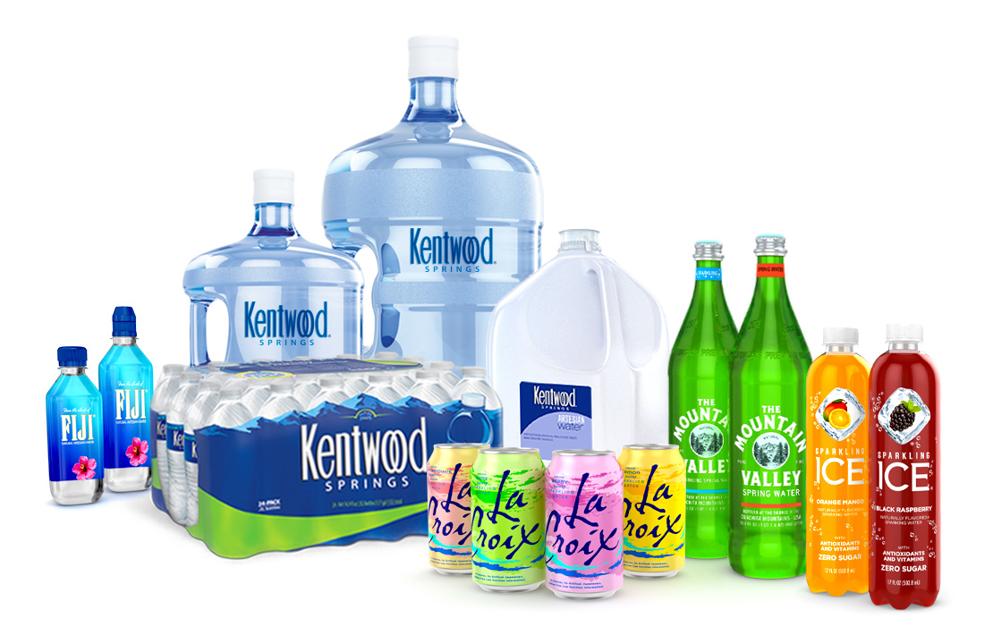 Bottled water products